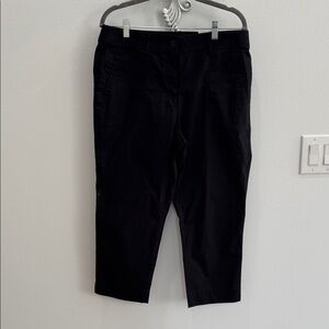 Chico's Women’s Black Chinos